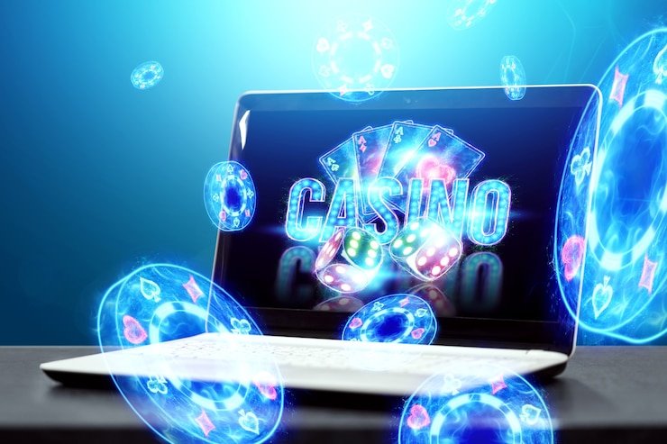 Evolution Gaming live dealer studio with multi-camera broadcast setup and professional gaming table